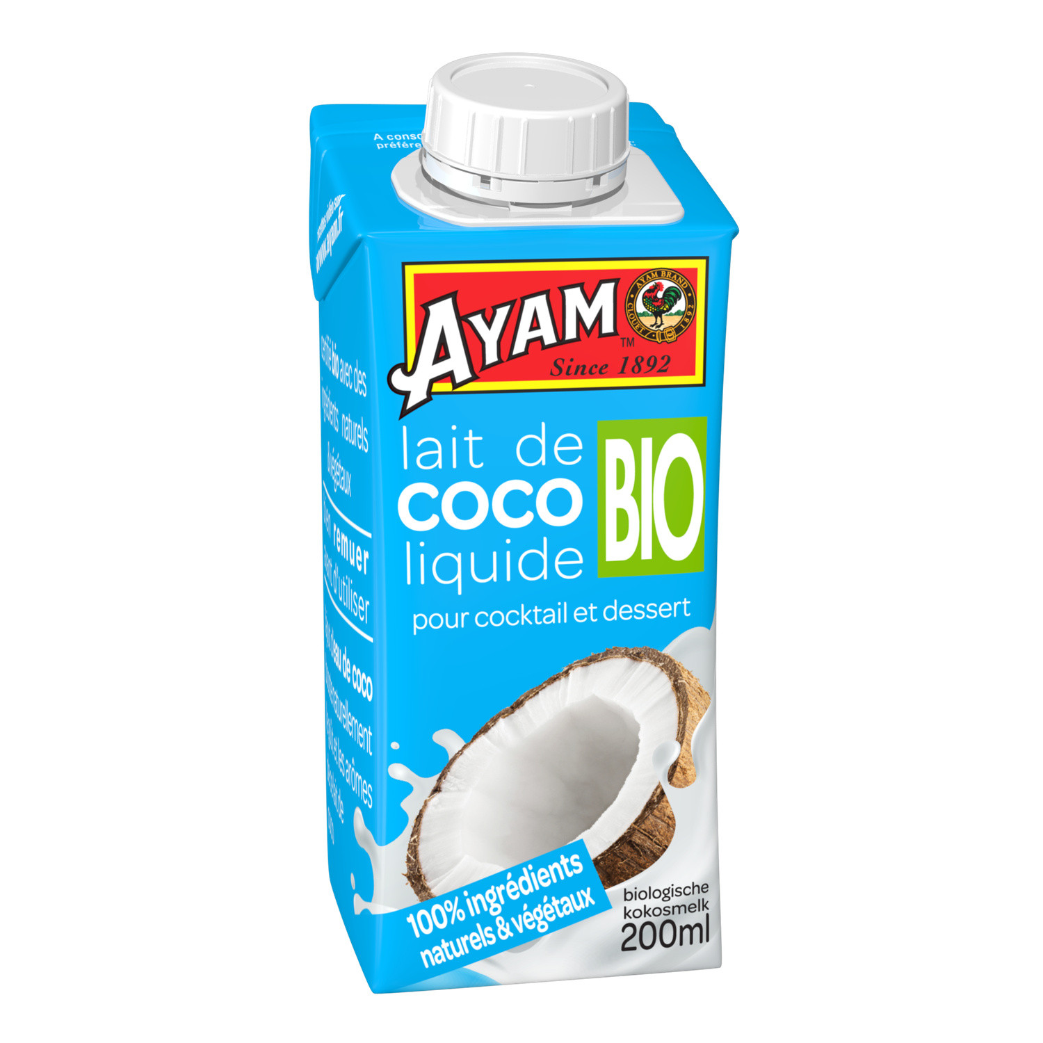 Lait de coco Bio AYAM