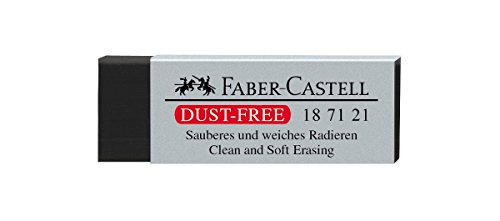 187121 - gomme dust-free, plastique, noir