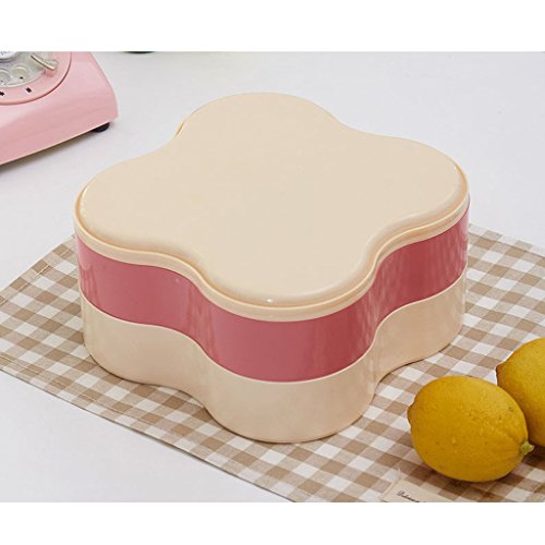 Fruit Plate Plastique Double Sous-grille Modern...