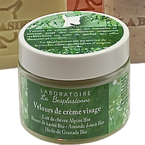 LA BESPLASIENNE VELOURS DE CRÈME VISAGE BIO code EAN 9582222 