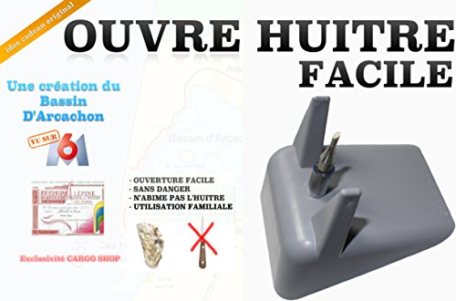 OUVRE HUITRE FACILE ouvre huitres facile GRIS - idée cadeau vu à la télé code EAN 9601122691056 