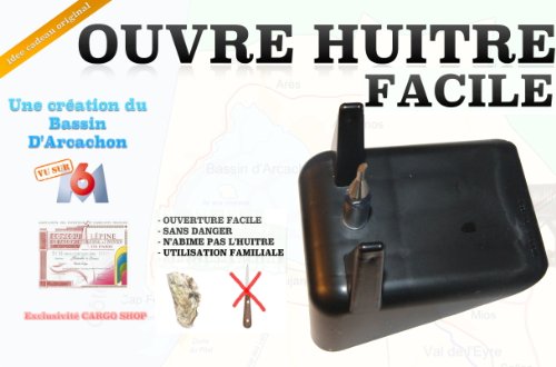 OUVRE HUITRE FACILE ouvre huitres facile NOIR - idée cadeau vu à la télé code EAN 9601122694170 
