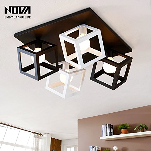 Ceiling light Ancernow Ancernow Creative chaud Simple Plafonniers Enfants carrés 50*H25CM  Plafonnier pour chambre à coucher, salle à manger, couloir, chambre enfants, hôtel, salon code EAN 9616582925863 