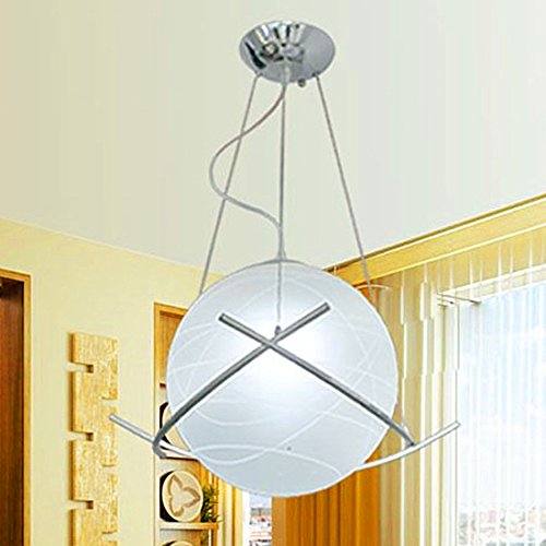 Pendant light Ancernow Ancernow E27 Mode chaude créative Suspension Lustre LED Ball (verre, réglable en hauteur 30cm) Lustres pour la salle de séjour, chambre, bar, café, restaurant, couloir, chambre d'enfant 9616582930621 (9616582930621)