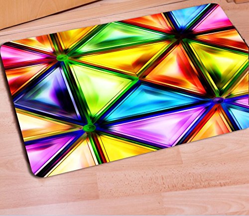 GAOFENGAN Chambre à coucher Cuisine Noël paillasson tapis salon tapis les tapis paillasson caoutchouc paillasson de Noël des tapis antidérapants, 40*60cm code EAN 9643643505870 