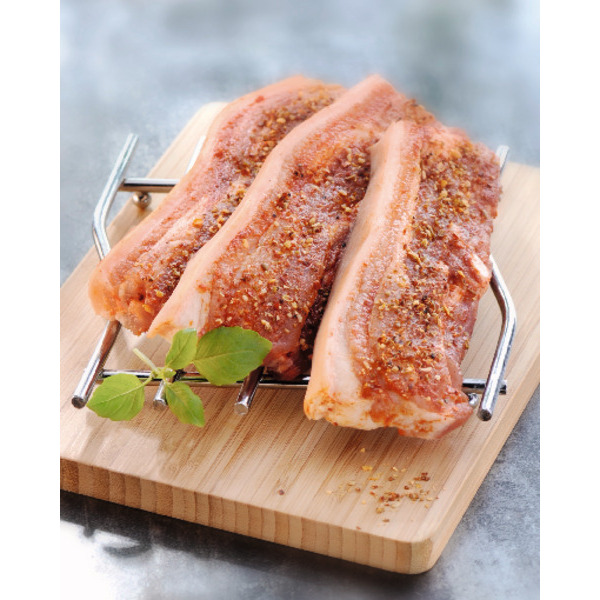 TRANCHE DE POITRINE DE PORC MARINÉE À LA PROVEN...
