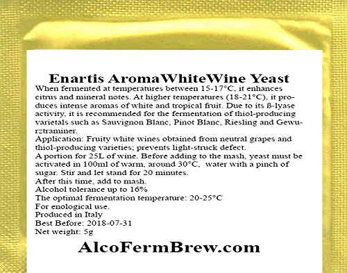 LEVURE DE VIN BLANC 25L - Levure sèche | Levure...