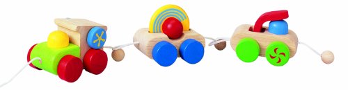 - jouet premier age - le train enchanté en bois...