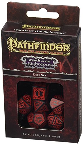 Set de Dés (7) Pathfinder Wrath of the Righteous