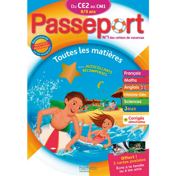 Collection cahiers de vacances 