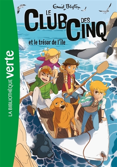  LE CLUB DES CINQ. VOLUME 1, LE CLUB DES CINQ ET LE TRESOR DE L'ILE HACHETTE JEUNESSE code EAN 9782017072126 