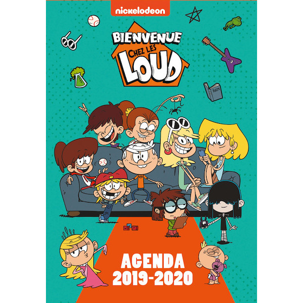  Bienvenue chez les Loud Agenda  9782017084785