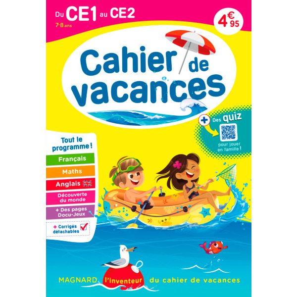 Révise En T'amusant Avec Une Sélection De Cahiers De Vacances 9782017222521 