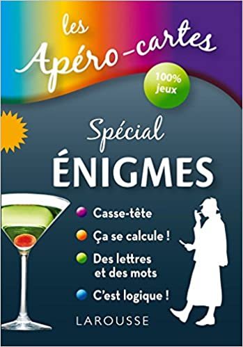 LES APERO-CARTES SPECIAL ENIGMES LAROUSSE 9782035916280 