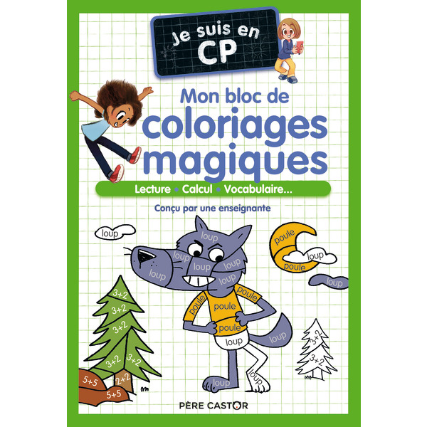 Je suis en CP - Mon bloc de coloriages 9782080273789 