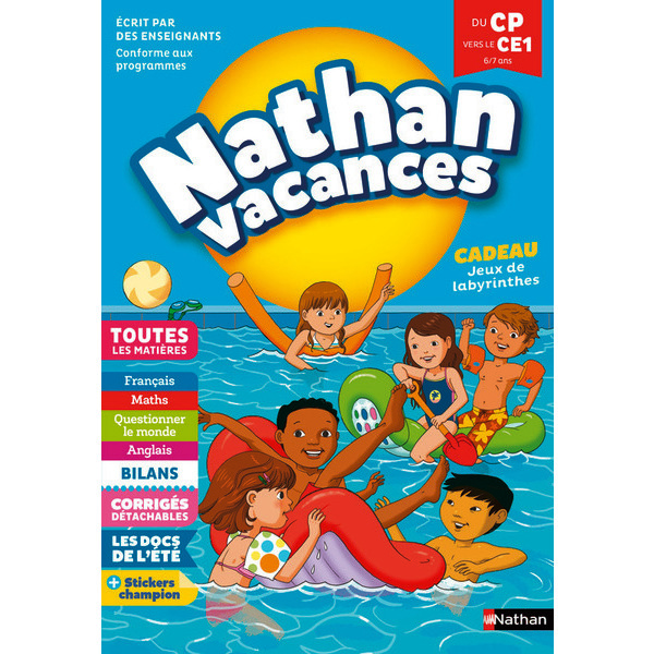  Collection "Nathan Vacances"  code EAN 9782091932552 
