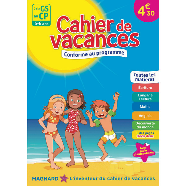 Collection cahiers de vacances "Magnard"  9782210757028 (9782210757028)