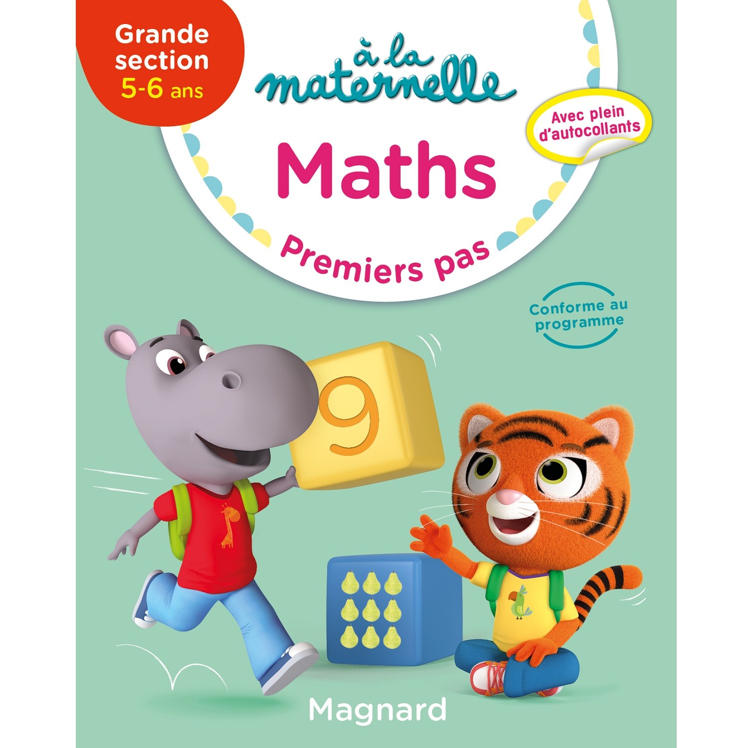 Livre A la maternelle, Maths GS