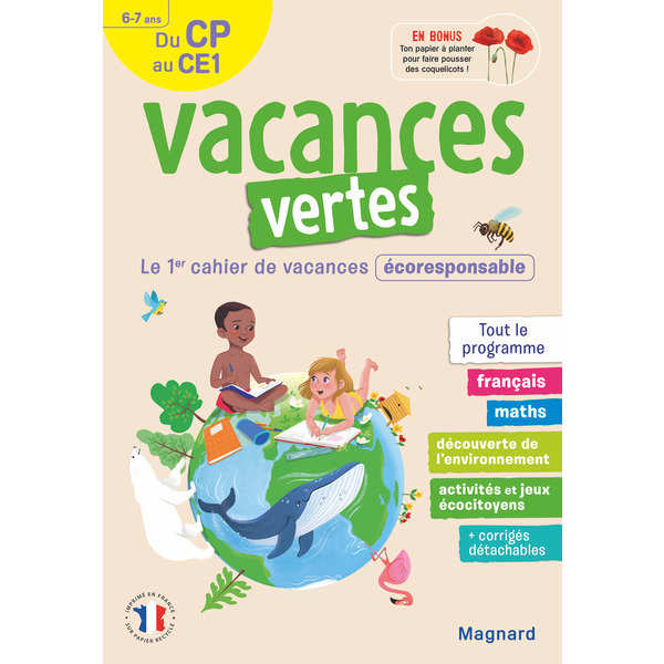 Cahiers de Vacances vertes