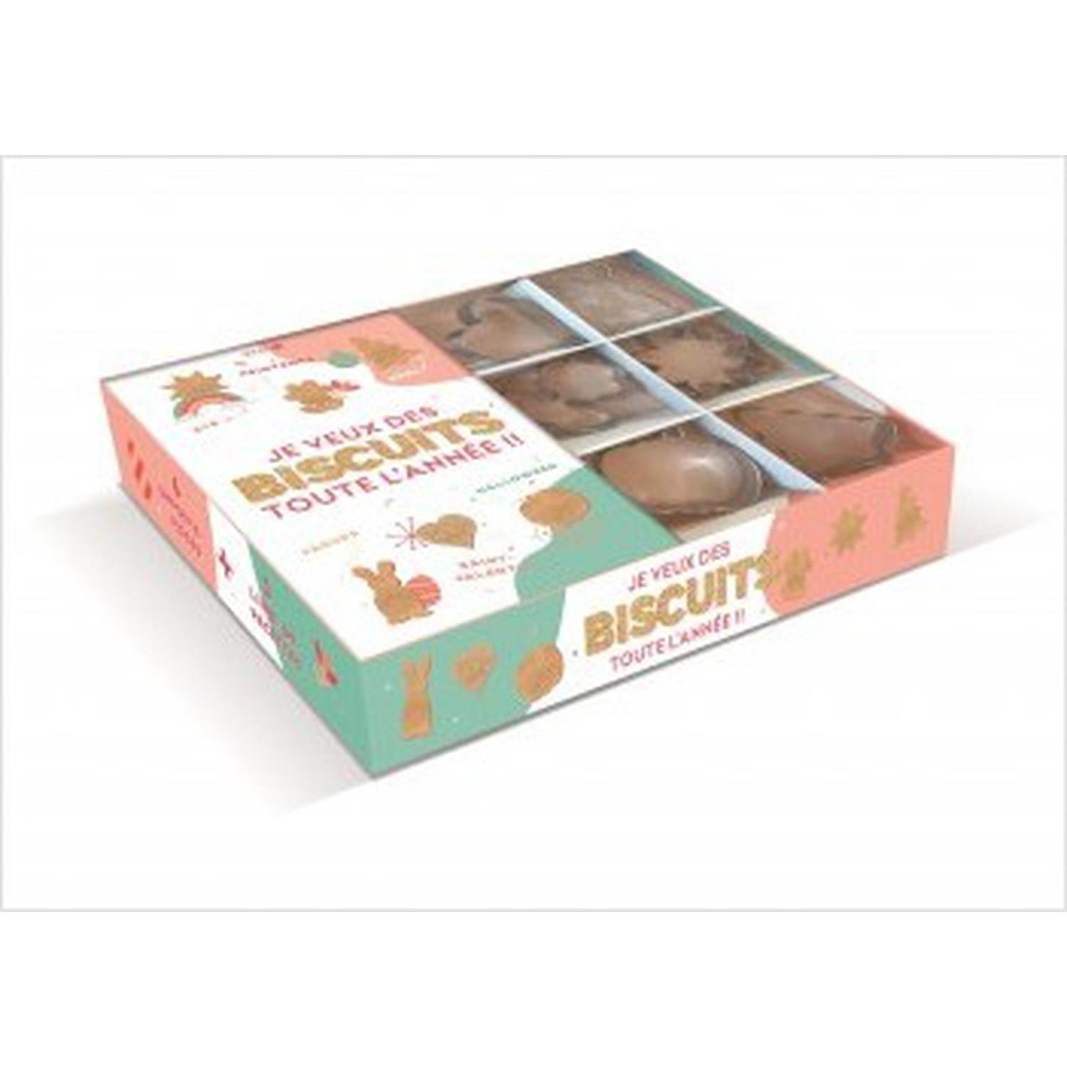 Coffret emporte-pièce - Je veux des biscuits to...