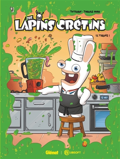  THE LAPINS CRETINS. VOLUME 13, TOQUES ! GLENAT code EAN 9782344043400 