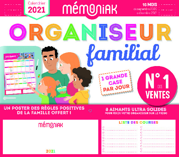ORGANISEUR FAMILIAL 2021