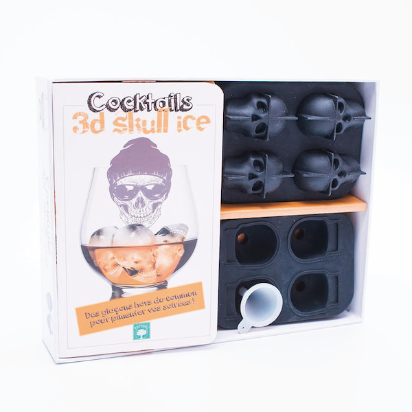 Cocktails 3D skull ice 9782380680041 (9782380680041)