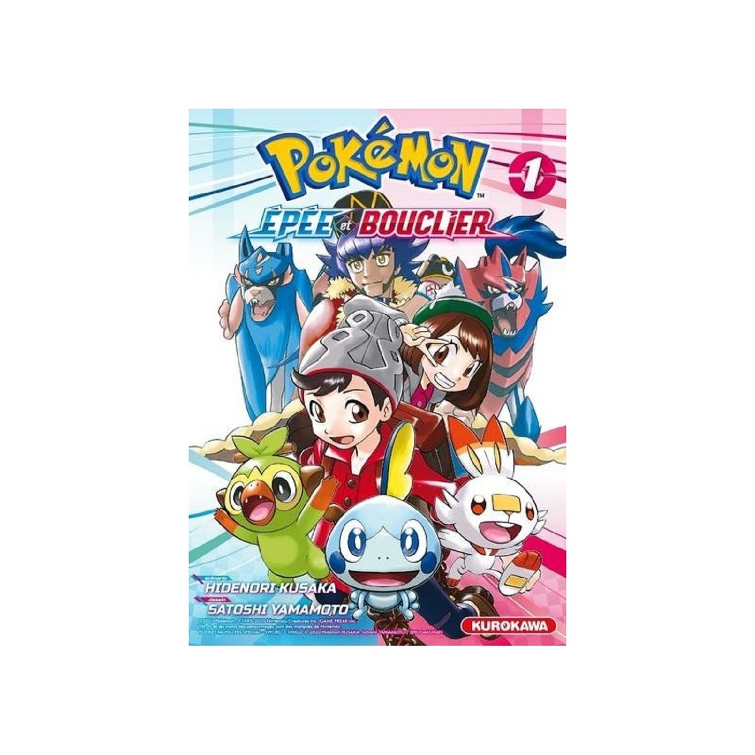 Manga Pokemon Epee et bouclier - Tome 1 - Vol 01 