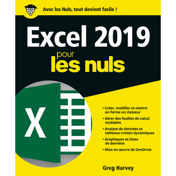  Excel 2019 pour les nuls code EAN 9782412041147 