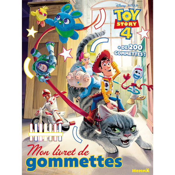 LIVRES D'ACTIVITÉS TOY STORY 4