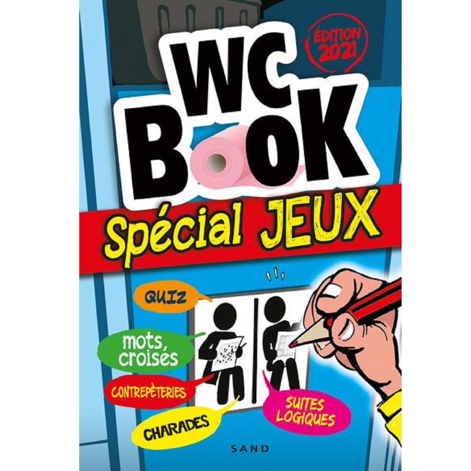 Livre WC book Spécial jeux 2021 
