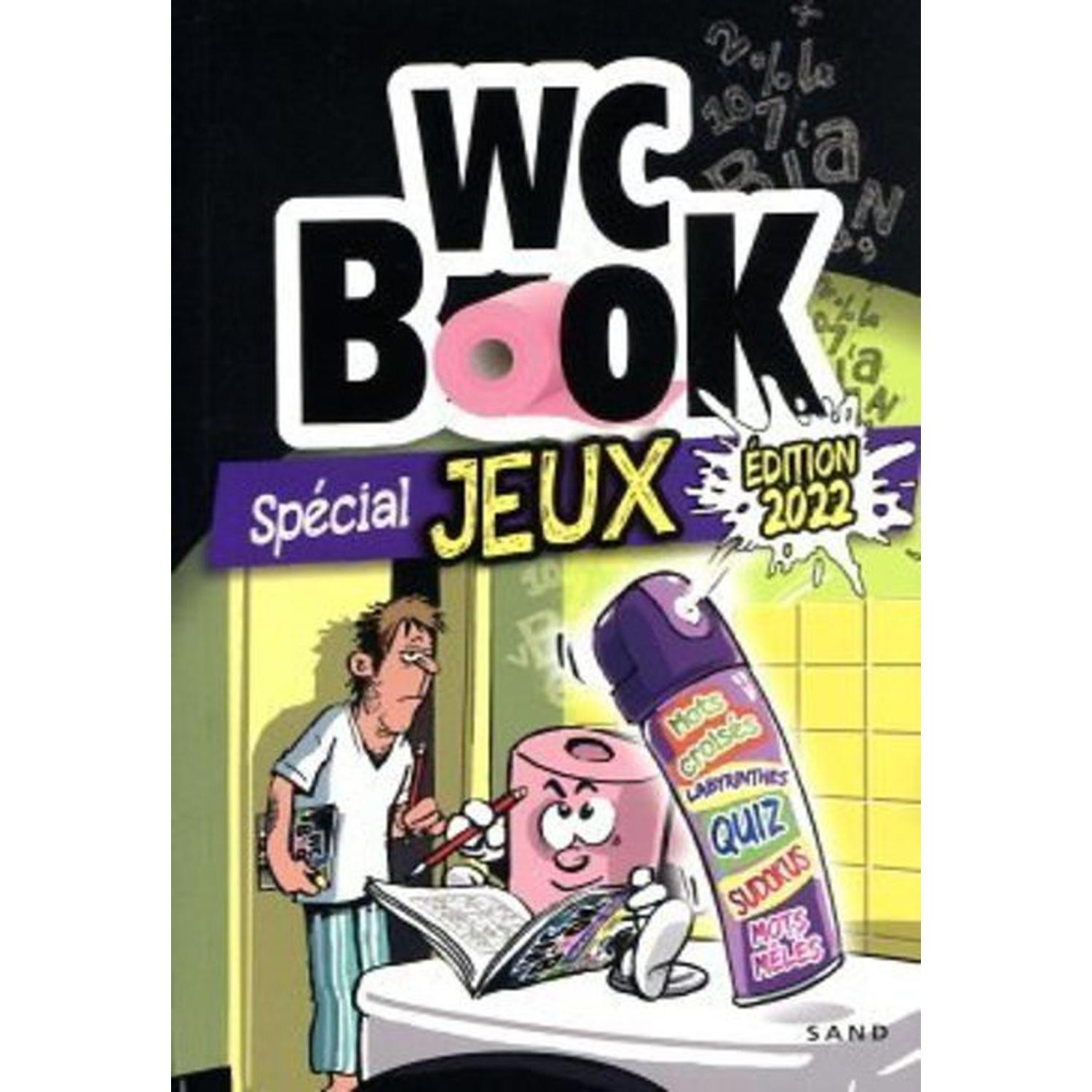 Livre Wc book special jeux 2022 