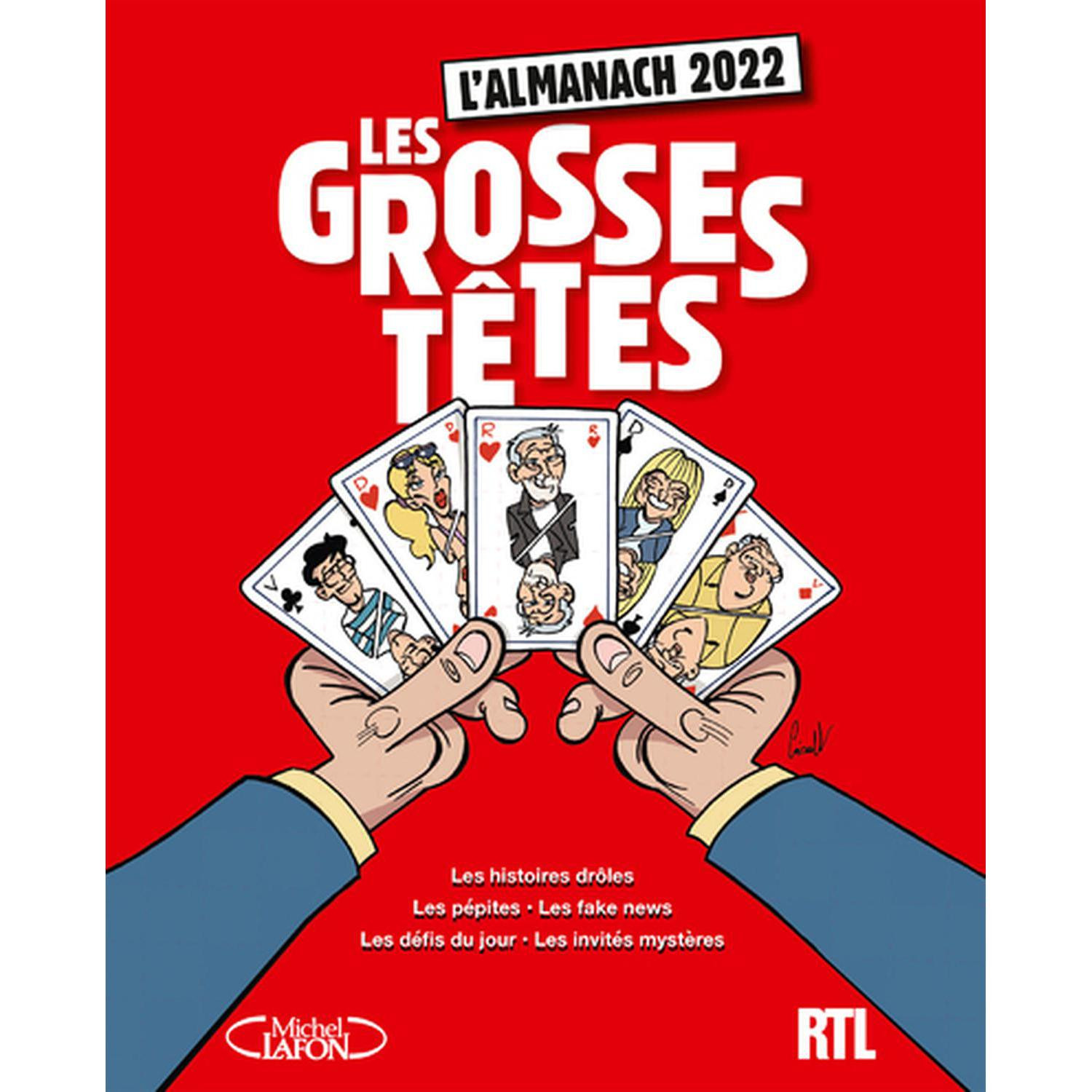 Livre Almanach des grosses tetes2022 