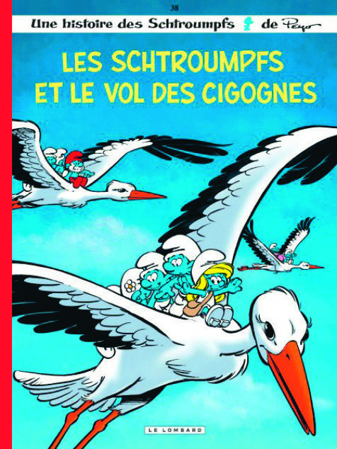  LES SCHTROUMPFS ET LE VOL DES CIGOGNES* code EAN 9782803677153 
