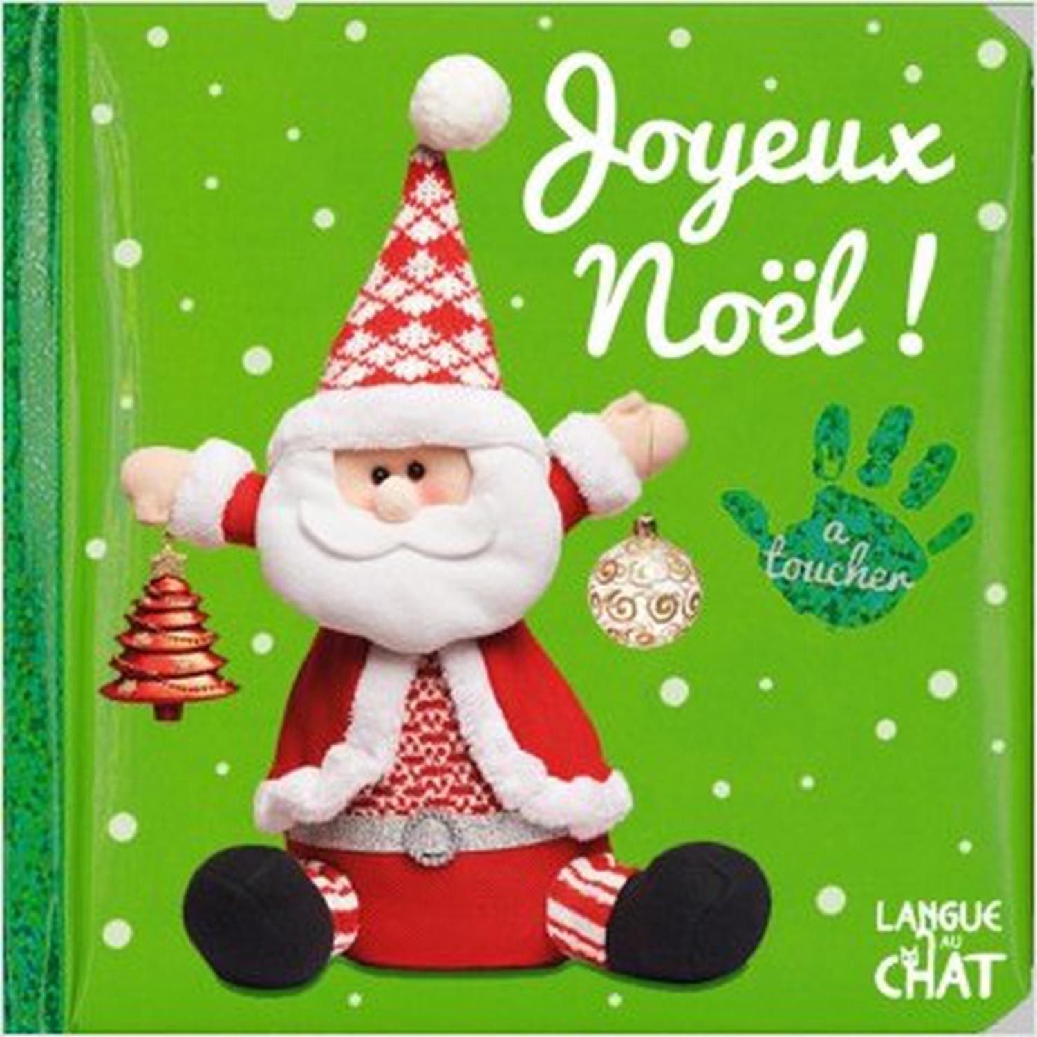 Livre à toucher joyeux noël 