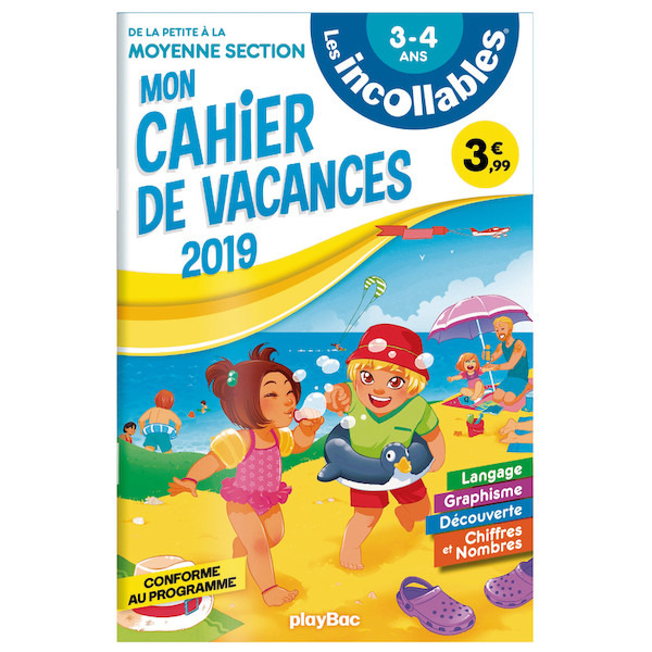 CAHIERS DE VACANCES LES INCOLLABLES
