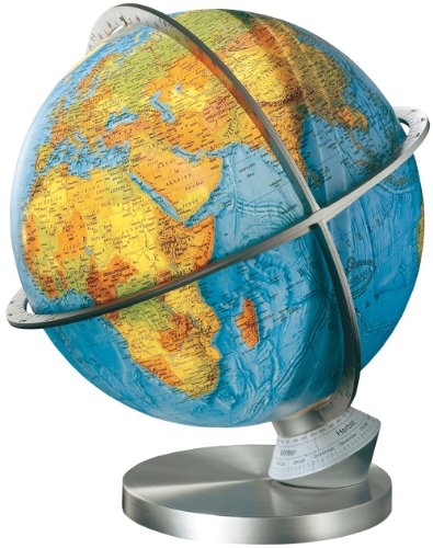 Columbus Globus Columbus PANORAMA globe illuminé Planète Terre, 483482 F, 34 cm 9783871295478 (9783871295478)