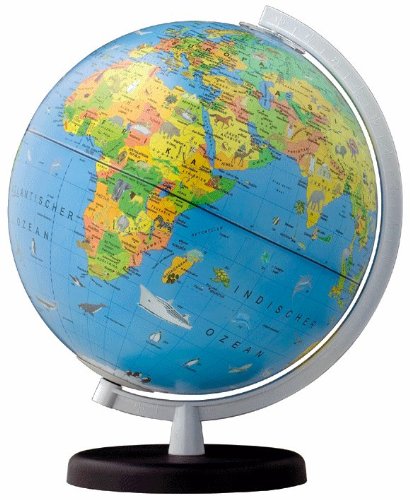 Columbus Globus Columbus Terra globe illuminé pour enfants, diamètre 26 cm 9783871295621 (9783871295621)
