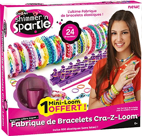 Cra-Z-Art Cra-Z-art - KKCZL01N - Cra-Z-Loom Bracelets Maker - Fabrique de Bracelets + 600 Elastiques code EAN 9786041055285 
