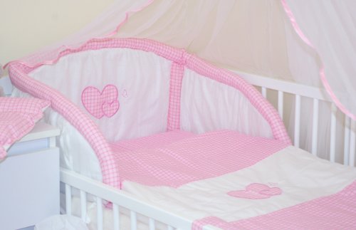 Parure de lit bébé ENSEMBLE DE 6 PIÈCES DE LITE...