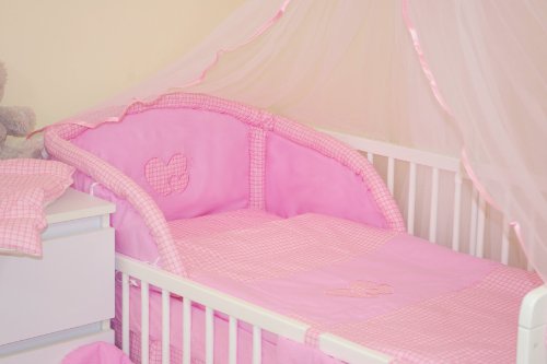 Parure de lit bébé ENSEMBLE DE 6 PIÈCES DE LITE...