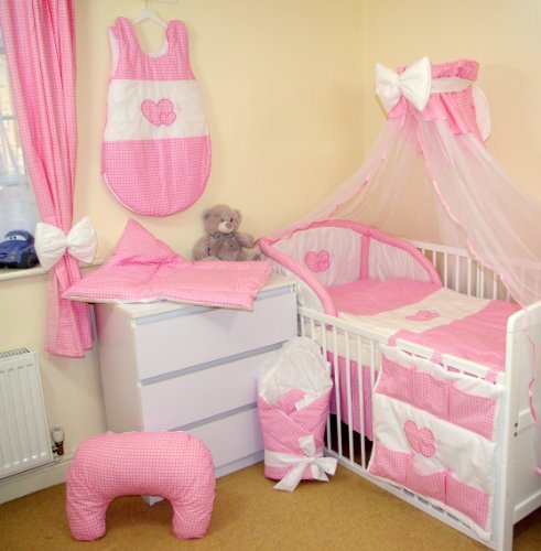 Parure de lit bébé ENSEMBLE DE 10 PIÈCES DE LIT...