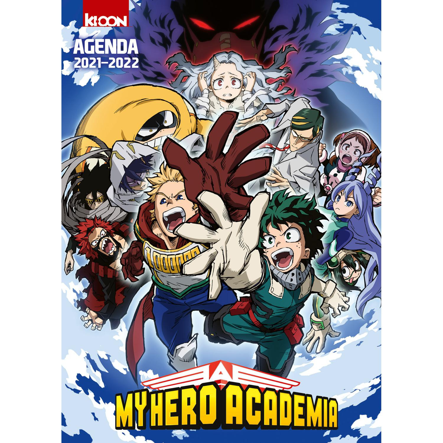 SANS MARQUE Livre Agenda My Hero Academia 2021-...
