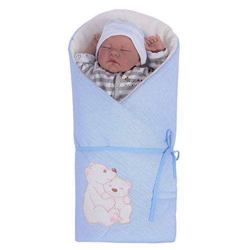 - gigoteuse d'emmaillotage multi-usage 100% cot...