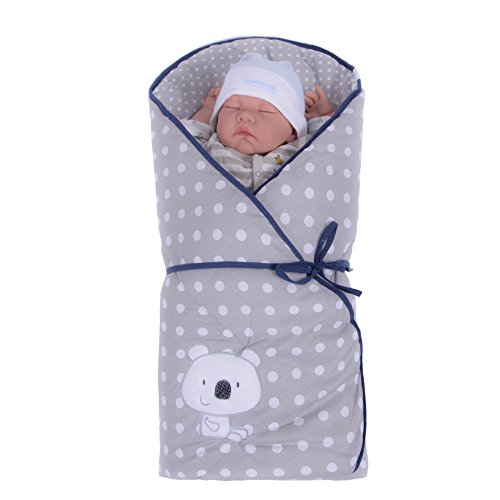 - gigoteuse d'emmaillotage multi-usage en 100% ...