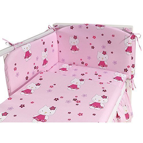 Parure de lit bébé - 3 pièces en coton Bio avec...