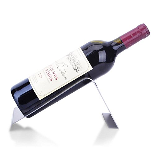 DONG Casier à vin simple en acier inoxydable