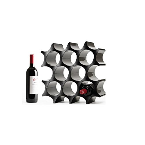 DONG Assembler le casier à vin en noir et blanc...