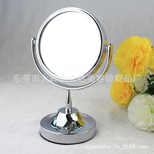 Double face Petit Miroir de bureau 360 ° Rotati...
