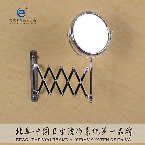 Duplex push-pull Rotation Agrandir Beauty Miroi...